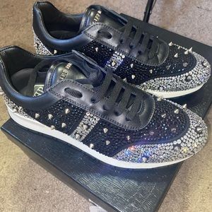 Philipp Plein Runner “Queen” Black/Nickel